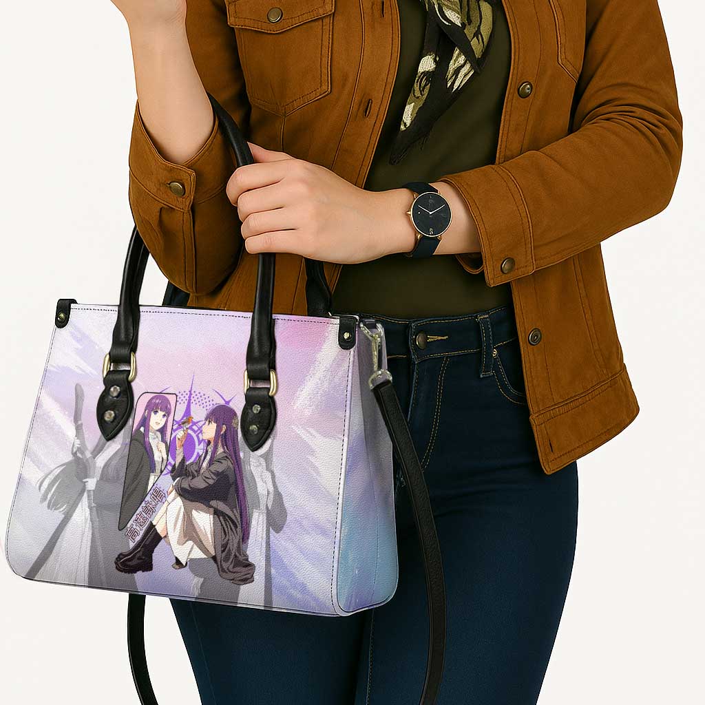 Fern Frieren Beyond Journey’s End Leather Bag Anime Pastel Aesthetic