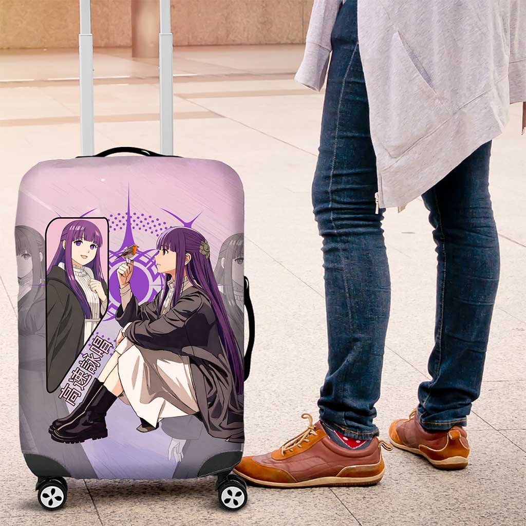 Fern Frieren Beyond Journey’s End Luggage Cover Anime Pastel Aesthetic