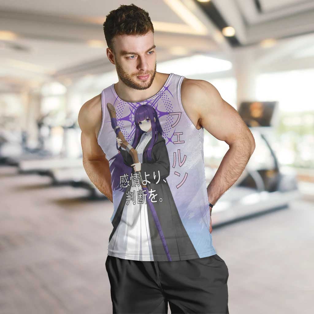Fern Frieren Beyond Journey’s End Men Tank Top Anime Pastel Aesthetic