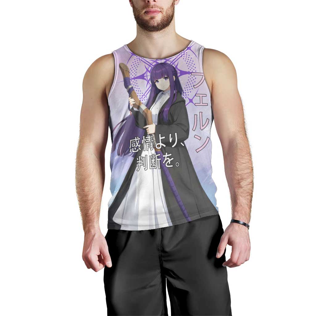 Fern Frieren Beyond Journey’s End Men Tank Top Anime Pastel Aesthetic
