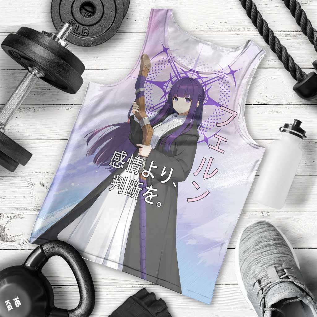 Fern Frieren Beyond Journey’s End Men Tank Top Anime Pastel Aesthetic