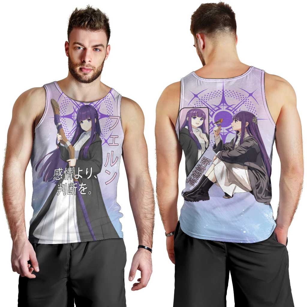 Fern Frieren Beyond Journey’s End Men Tank Top Anime Pastel Aesthetic