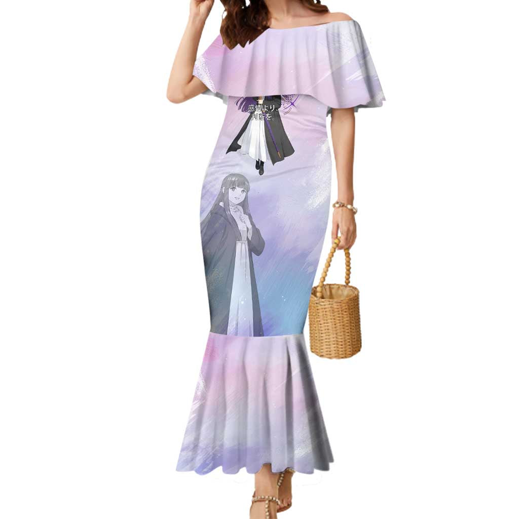 Fern Frieren Beyond Journey’s End Mermaid Dress Anime Pastel Aesthetic