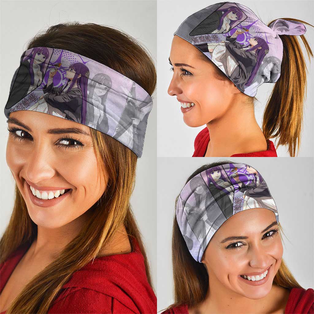 Fern Frieren Beyond Journey’s End Neck Gaiter Anime Pastel Aesthetic