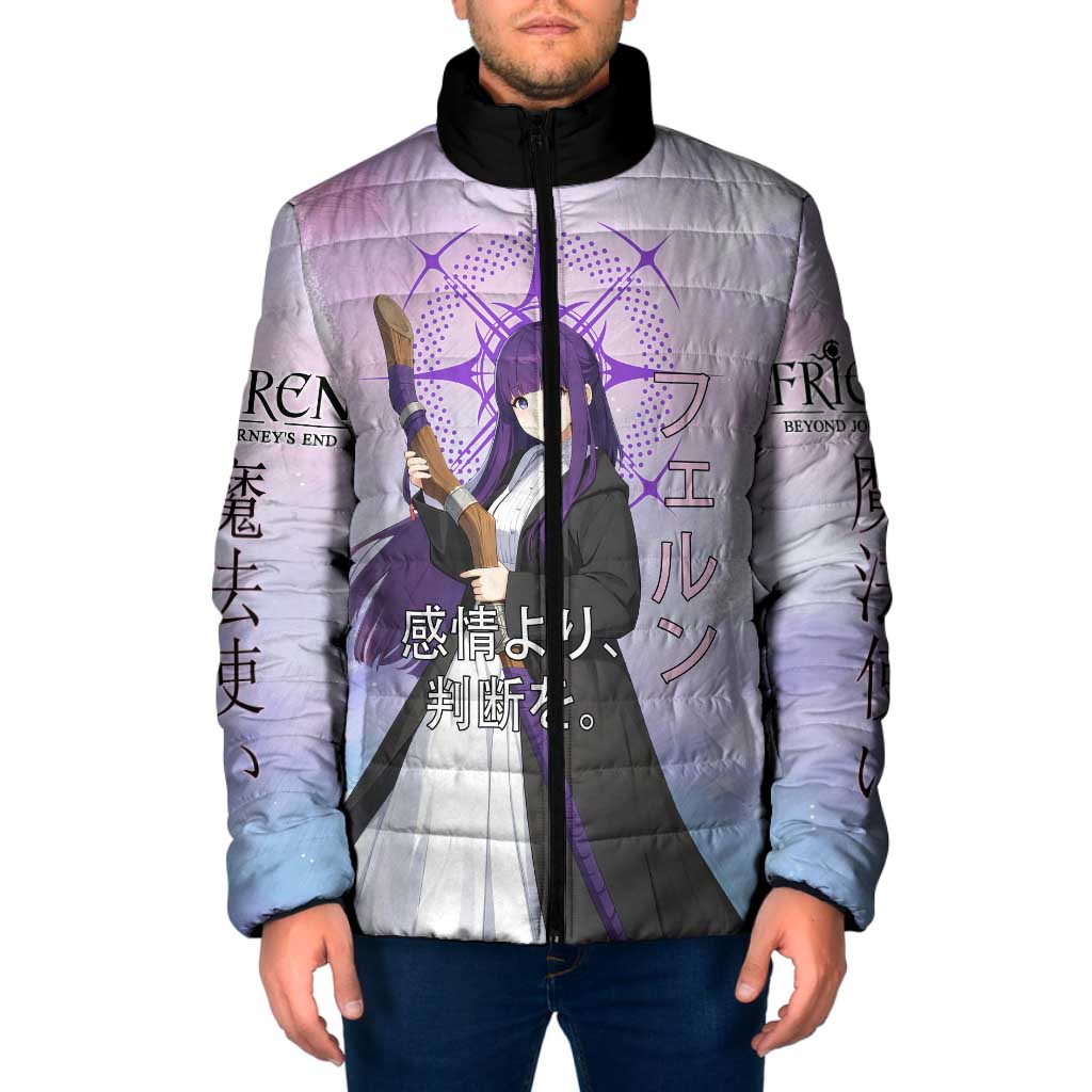 Fern Frieren Beyond Journey’s End Padded Jacket Anime Pastel Aesthetic