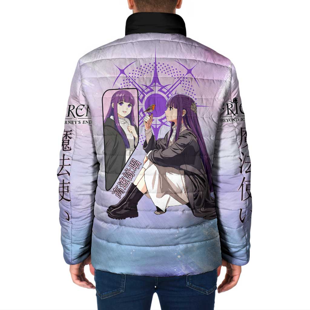 Fern Frieren Beyond Journey’s End Padded Jacket Anime Pastel Aesthetic