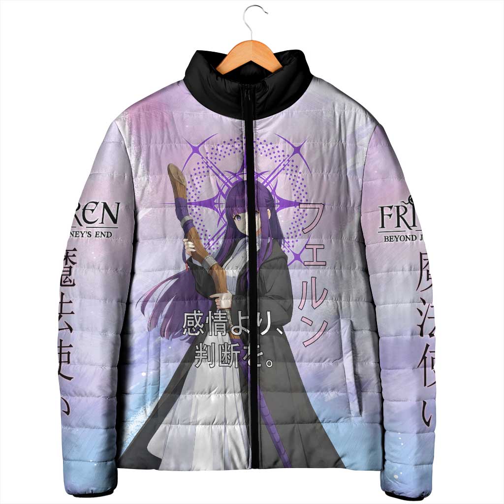 Fern Frieren Beyond Journey’s End Padded Jacket Anime Pastel Aesthetic