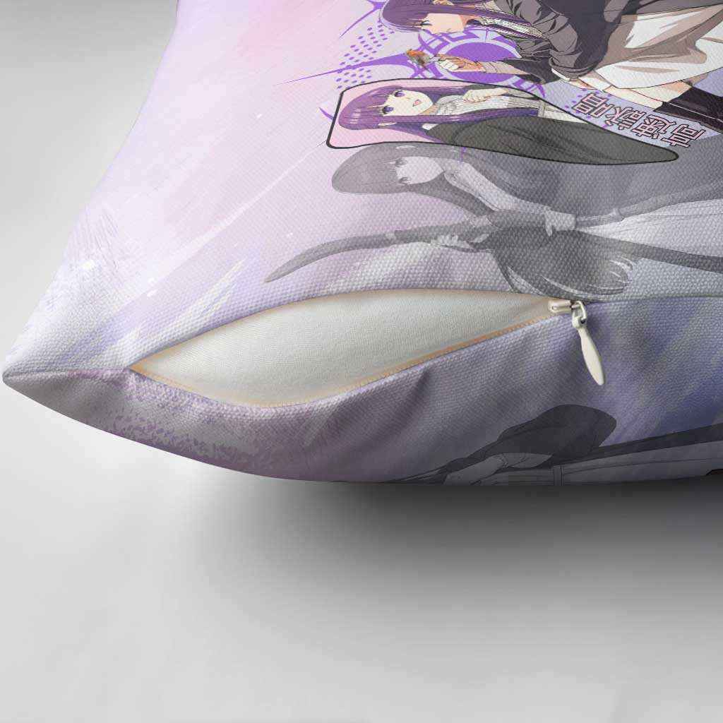 Fern Frieren Beyond Journey’s End Pillow Cover Anime Pastel Aesthetic