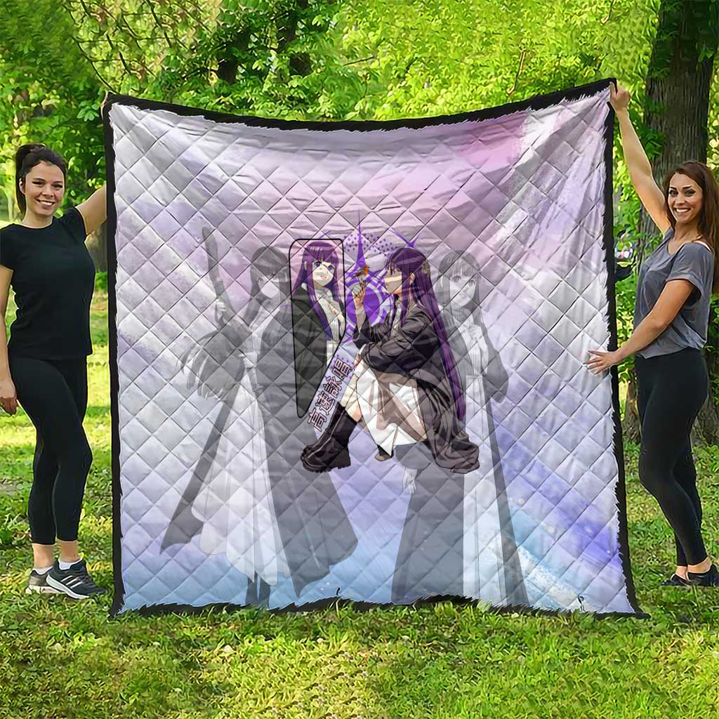 Fern Frieren Beyond Journey’s End Quilt Anime Pastel Aesthetic