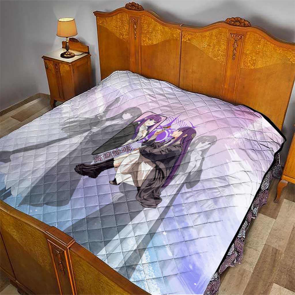 Fern Frieren Beyond Journey’s End Quilt Anime Pastel Aesthetic