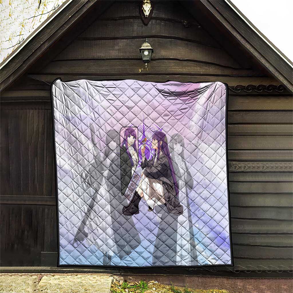Fern Frieren Beyond Journey’s End Quilt Anime Pastel Aesthetic
