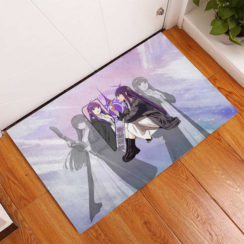 Fern Frieren Beyond Journey’s End Rubber Doormat Anime Pastel Aesthetic