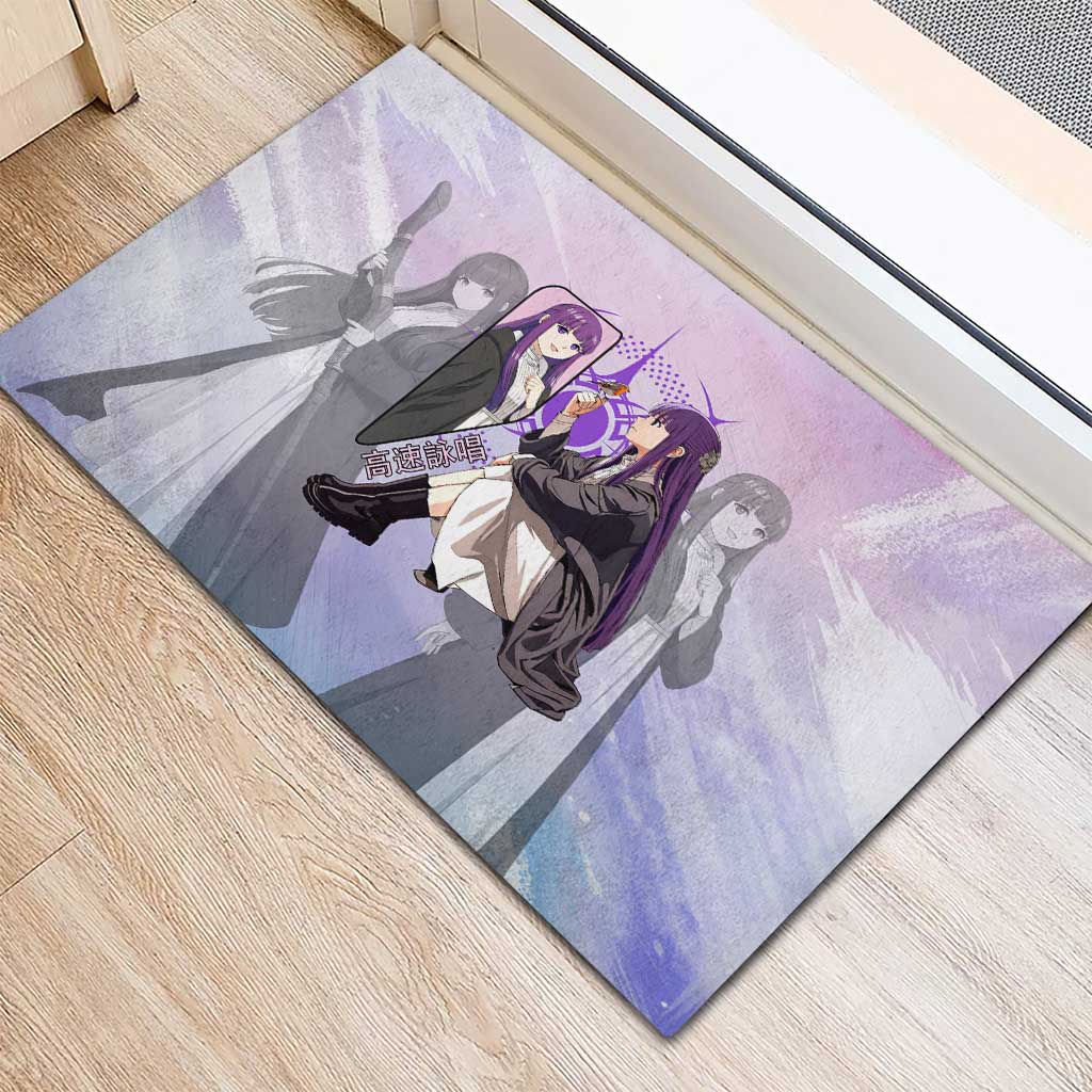 Fern Frieren Beyond Journey’s End Rubber Doormat Anime Pastel Aesthetic