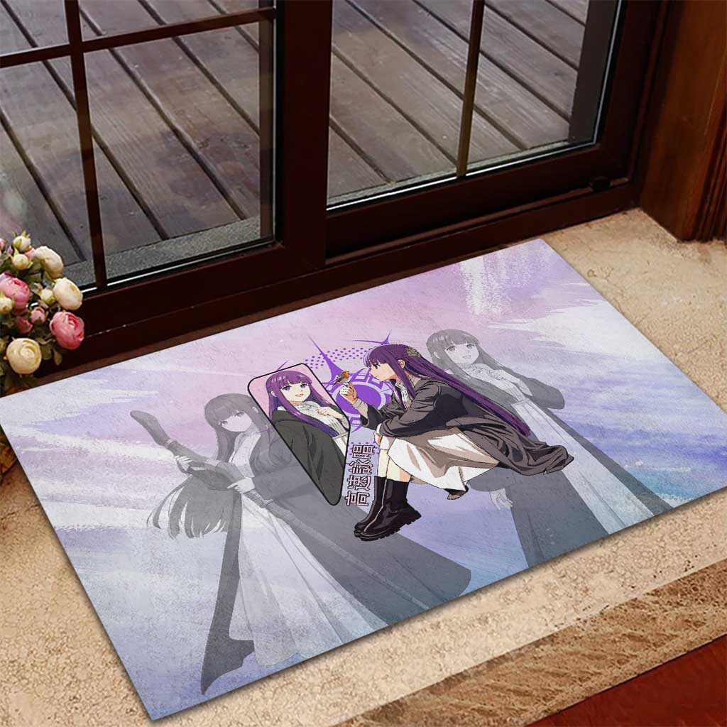 Fern Frieren Beyond Journey’s End Rubber Doormat Anime Pastel Aesthetic