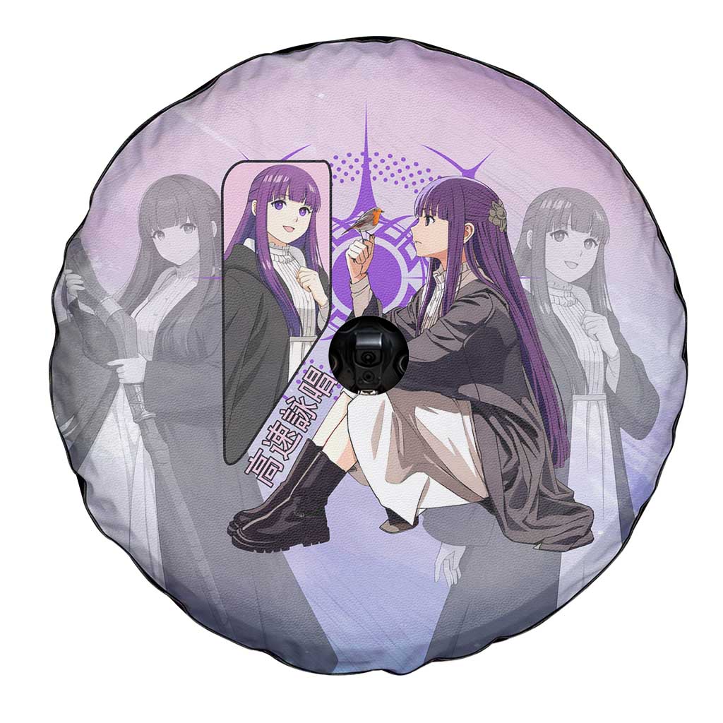 Fern Frieren Beyond Journey’s End Spare Tire Cover Anime Pastel Aesthetic