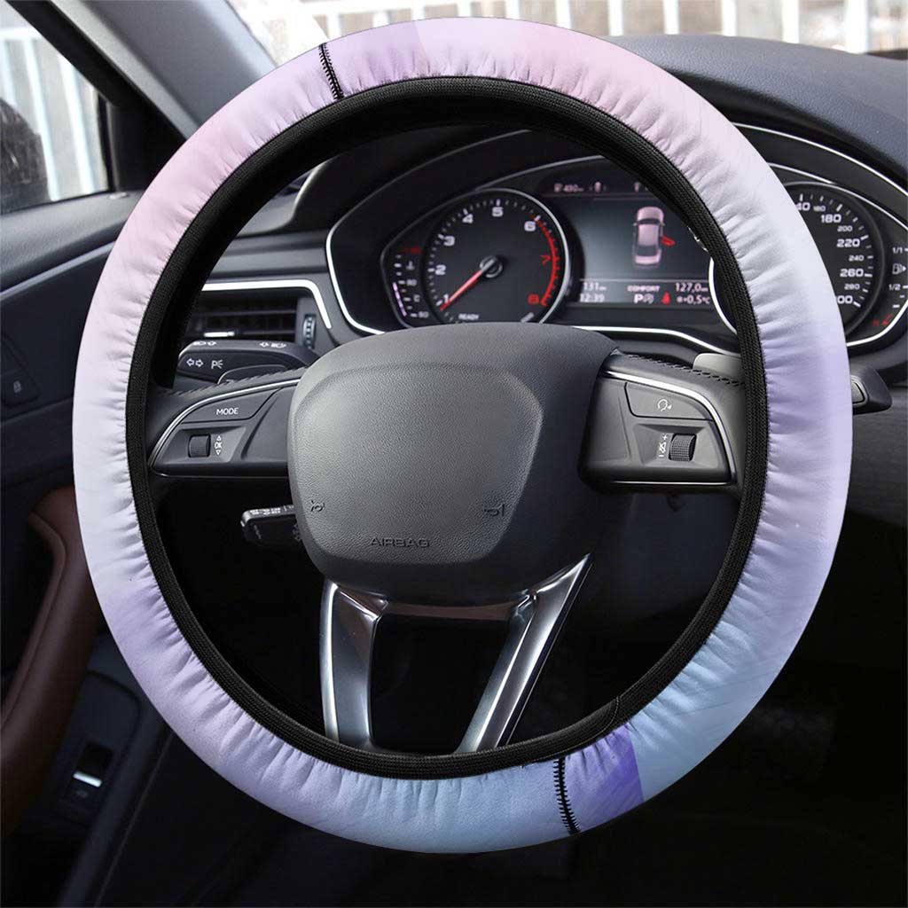 Fern Frieren Beyond Journey’s End Steering Wheel Cover Anime Pastel Aesthetic
