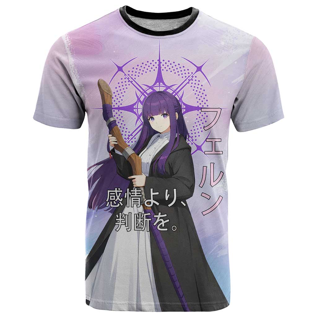 Fern Frieren Beyond Journey’s End T Shirt Anime Pastel Aesthetic