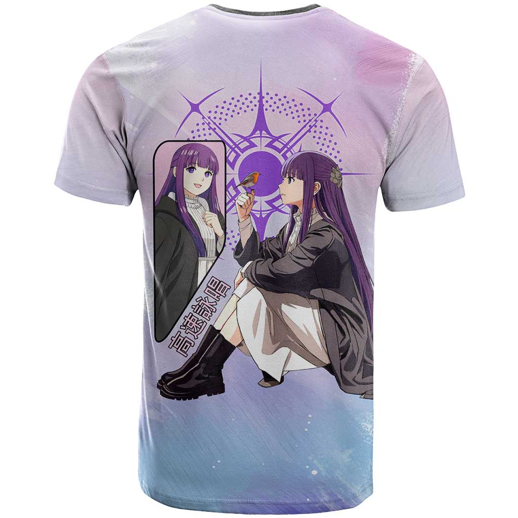 Fern Frieren Beyond Journey’s End T Shirt Anime Pastel Aesthetic