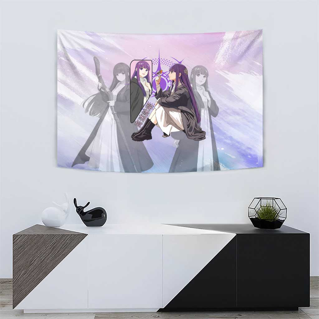 Fern Frieren Beyond Journey’s End Tapestry Anime Pastel Aesthetic