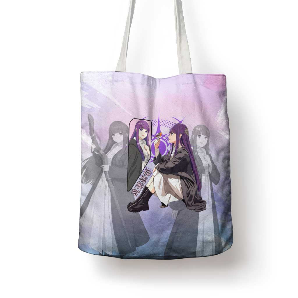 Fern Frieren Beyond Journey’s End Tote Bag Anime Pastel Aesthetic