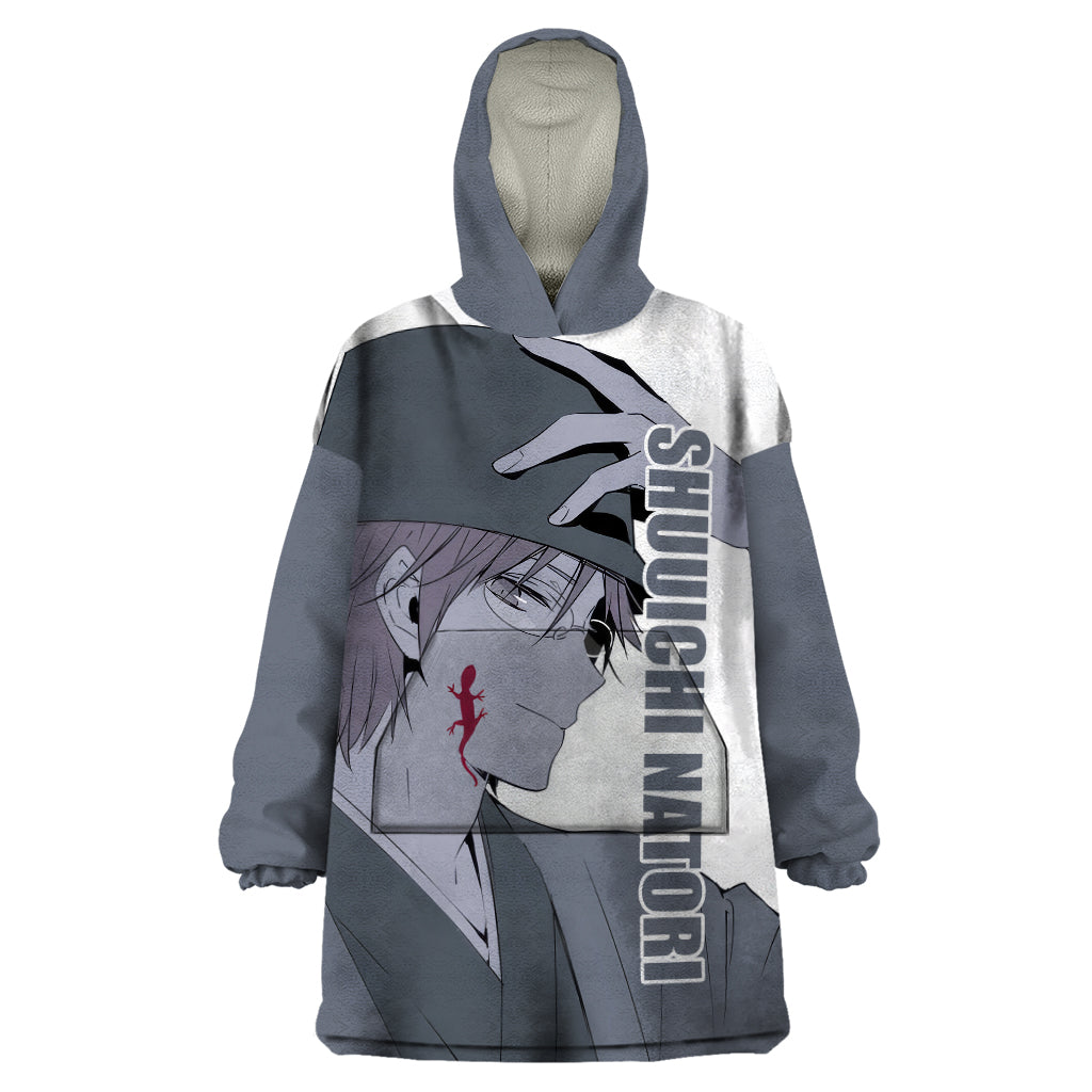 Shuuichi Natori Wearable Blanket Hoodie Natsume Yuujinchou