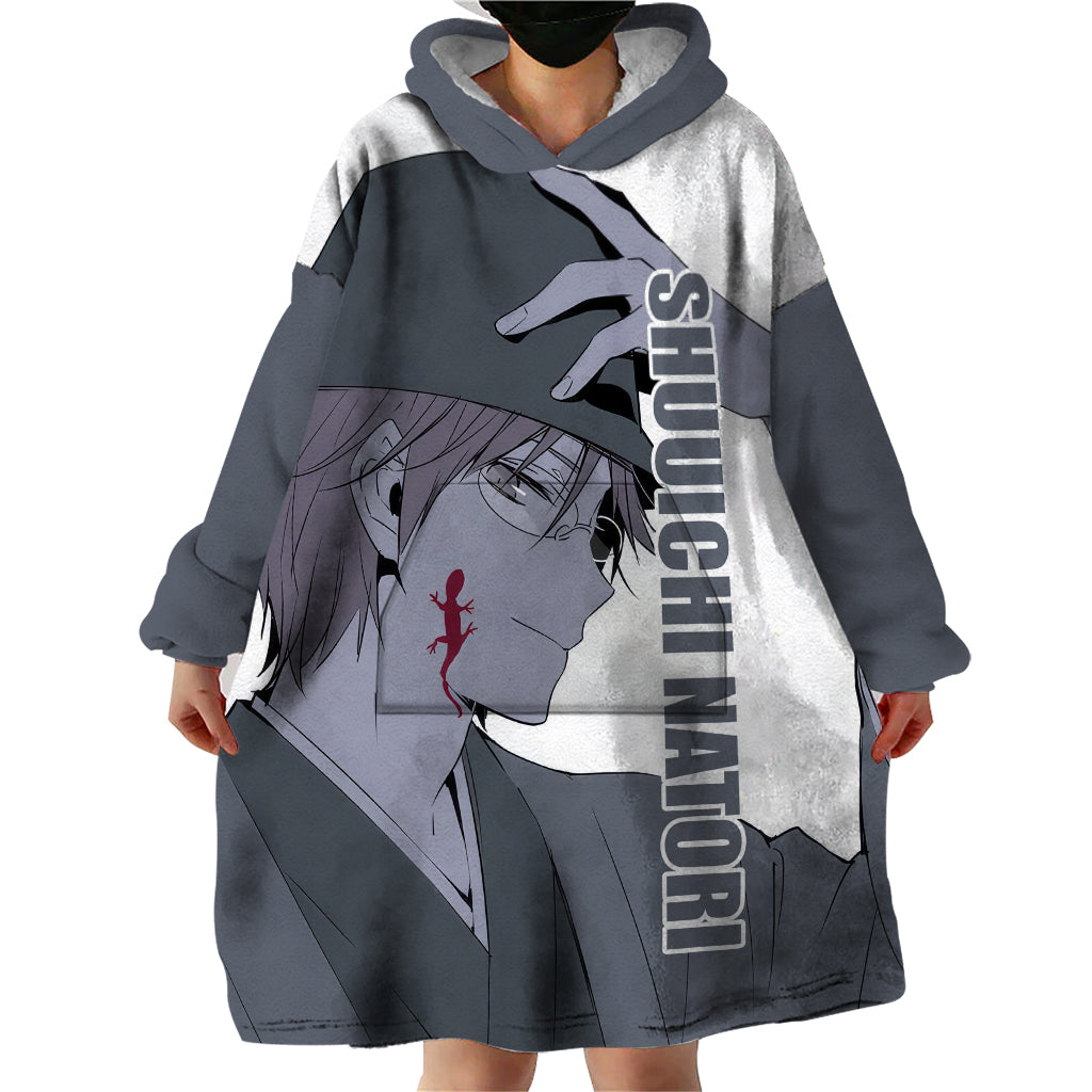 Shuuichi Natori Wearable Blanket Hoodie Natsume Yuujinchou