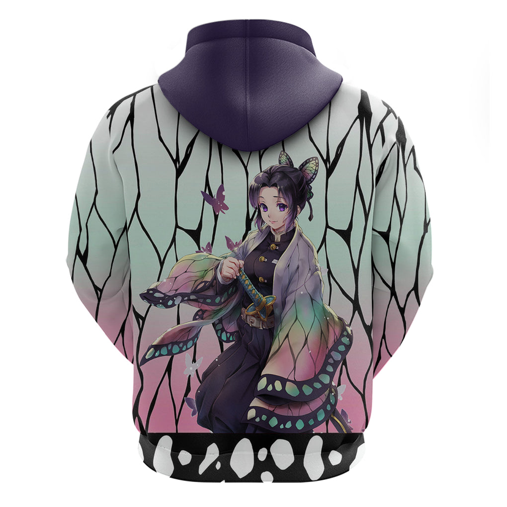 Shinobu Kocho - Demon Slayer Hoodie Anime Style Art