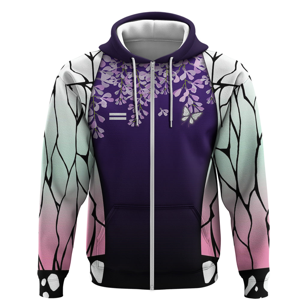 Shinobu Kocho - Demon Slayer Hoodie Anime Style Art