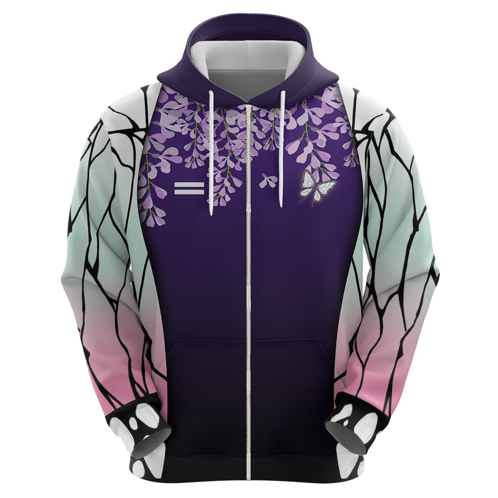 Shinobu Kocho - Demon Slayer Hoodie Anime Style Art
