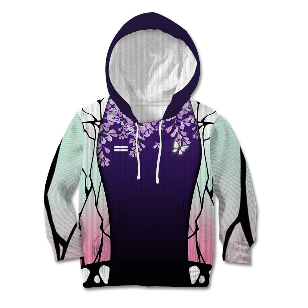 Shinobu Kocho - Demon Slayer Kid Hoodie Anime Style Art
