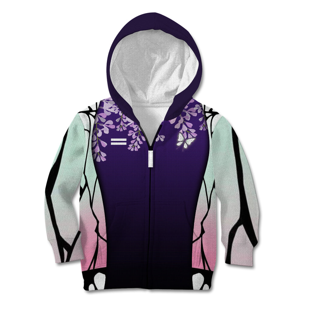 Shinobu Kocho - Demon Slayer Kid Hoodie Anime Style Art