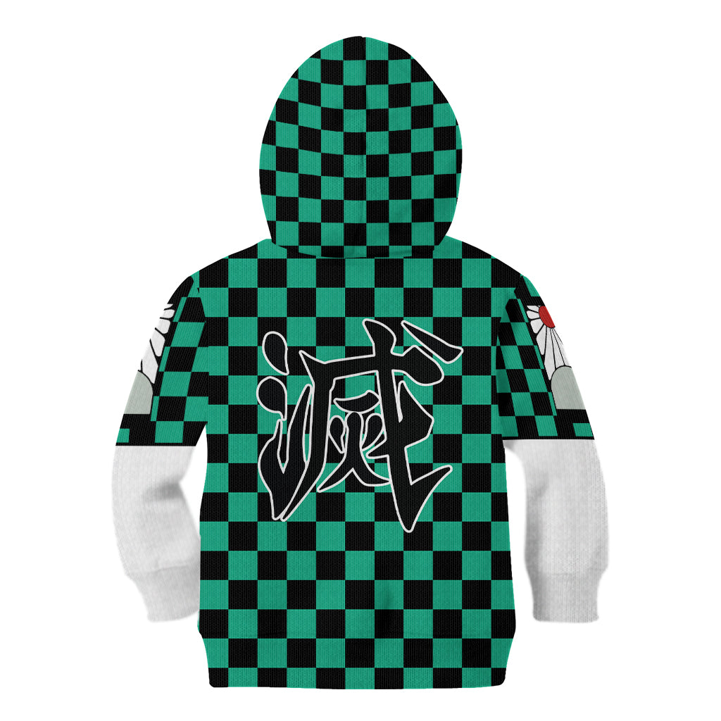 Kimetsu Tanjro Demon Slayer Kid Hoodie Anime Style
