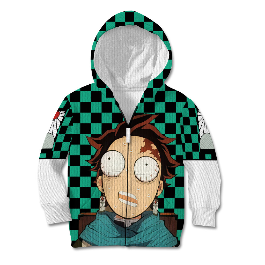 Kimetsu Tanjro Demon Slayer Kid Hoodie Anime Style