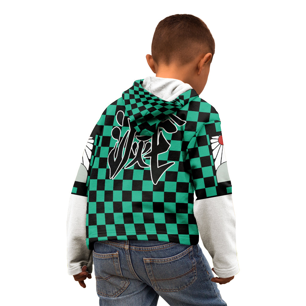 Kimetsu Tanjro Demon Slayer Kid Hoodie Anime Style