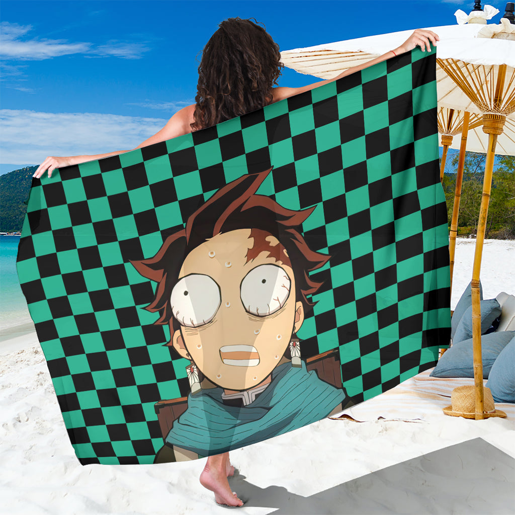 Kimetsu Tanjro Demon Slayer Sarong Anime Style