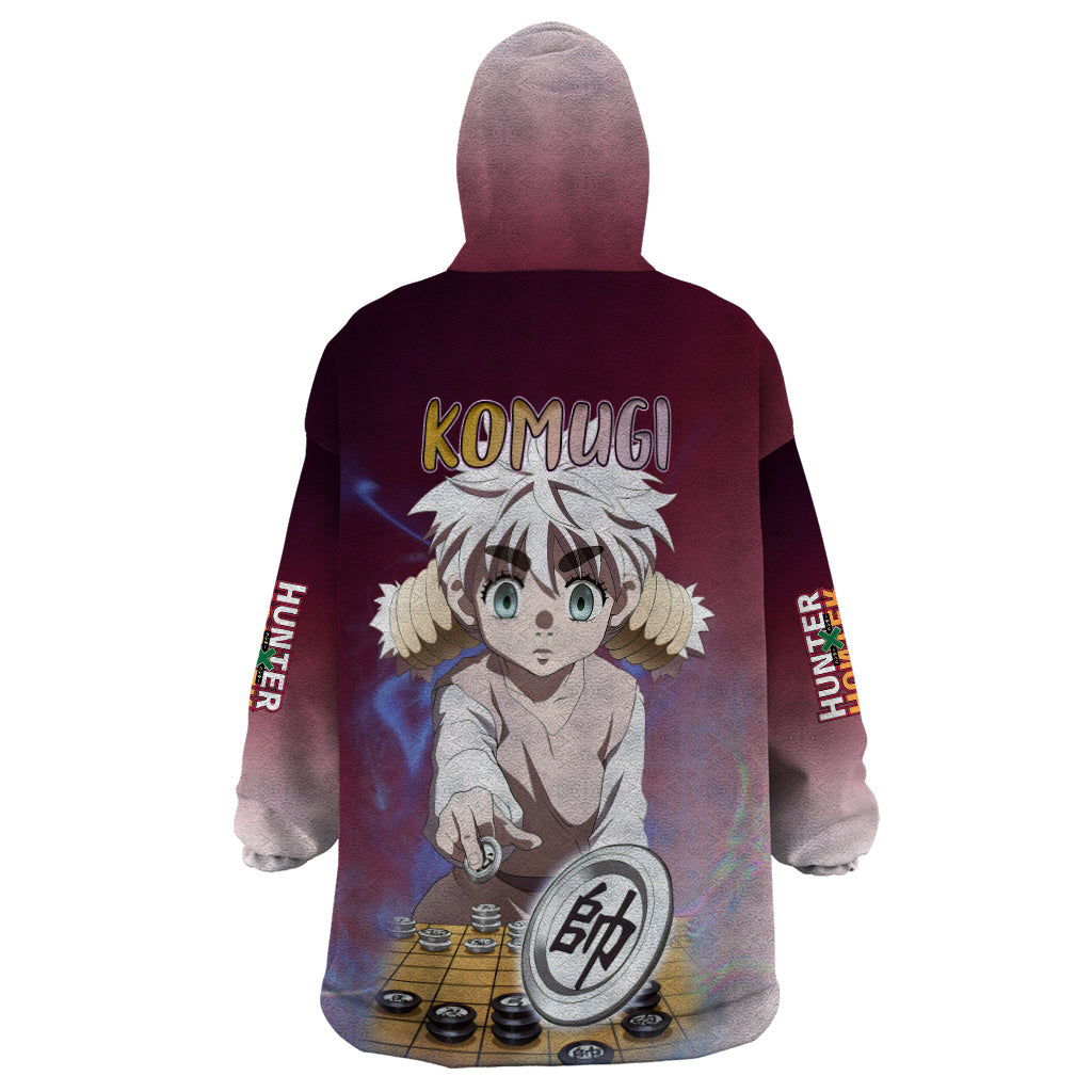 Komugi Hunter X Hunter Wearable Blanket Hoodie Anime Style