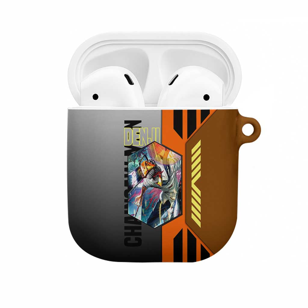 Denji from Chainsaw Man AirPods Case with Energetic Posing and Chainsaw Demon Design - The Mazicc