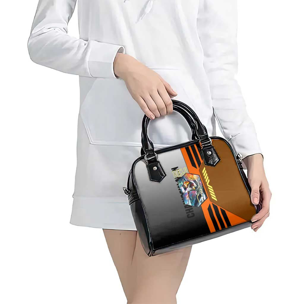 Denji from Chainsaw Man Shoulder Handbag with Energetic Posing and Chainsaw Demon Design - The Mazicc
