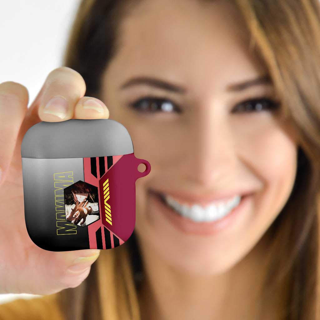 Makima from Chainsaw Man AirPods Case with Cool Posing and Character Design - The Mazicc