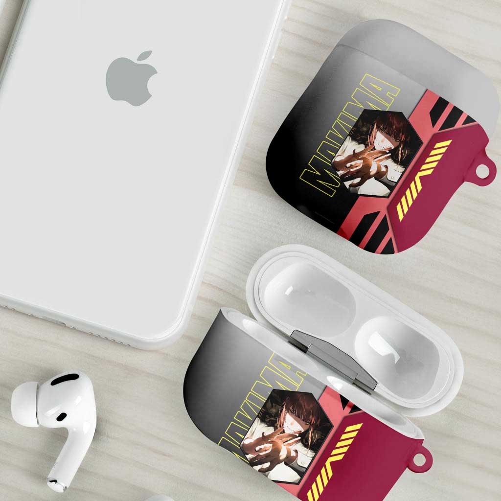 Makima from Chainsaw Man AirPods Case with Cool Posing and Character Design - The Mazicc