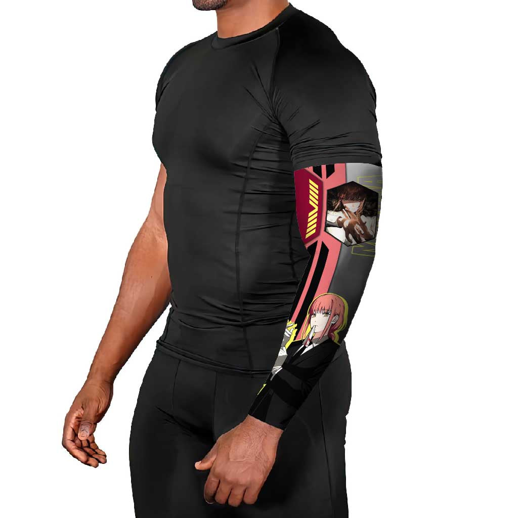 Makima from Chainsaw Man Arm Sleeves with Cool Posing and Character Design - The Mazicc