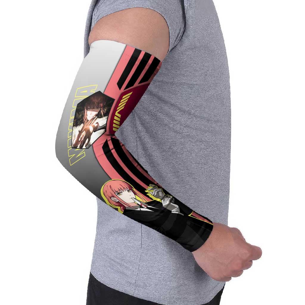 Makima from Chainsaw Man Arm Sleeves with Cool Posing and Character Design - The Mazicc