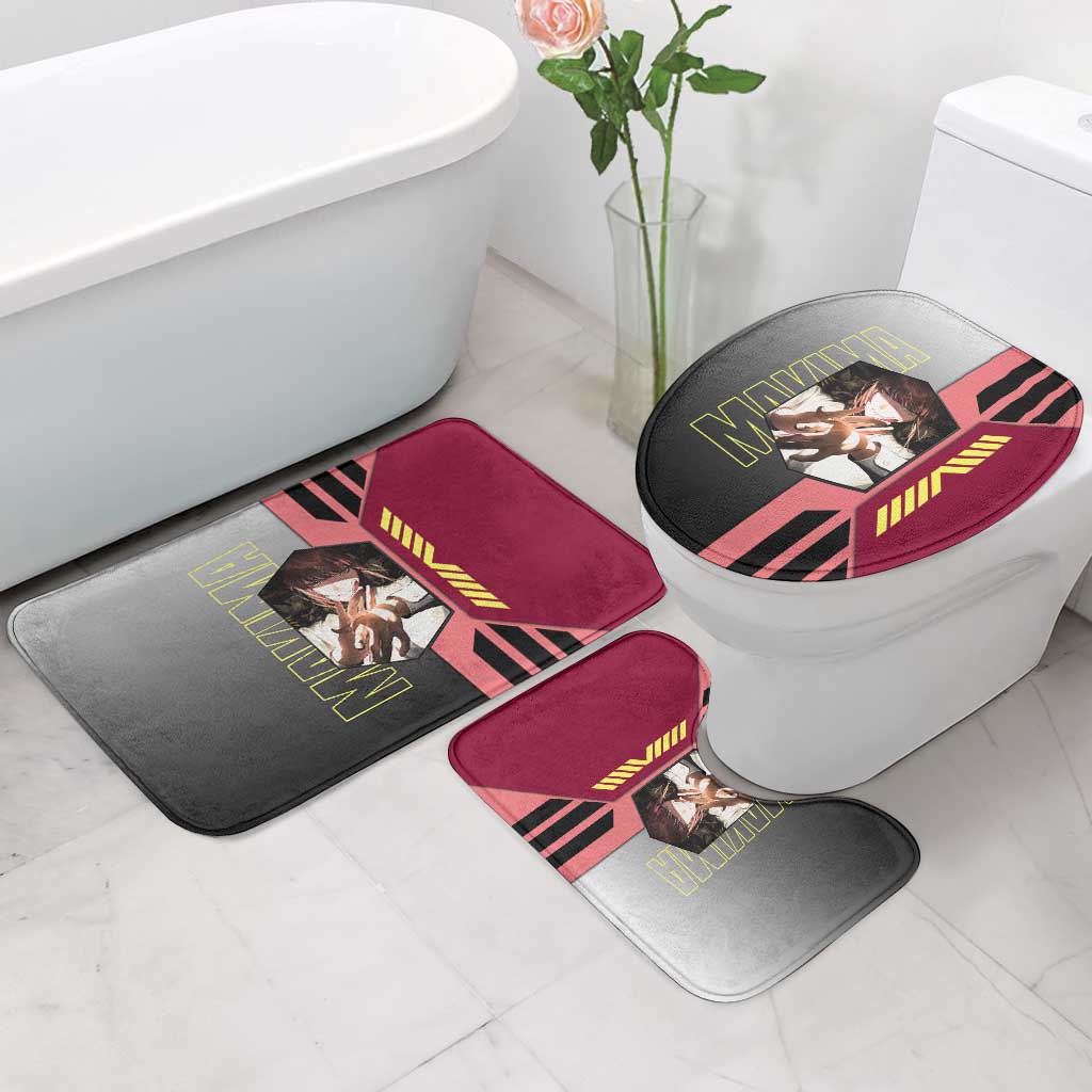 Makima from Chainsaw Man Bathroom Set with Cool Posing and Character Design - The Mazicc
