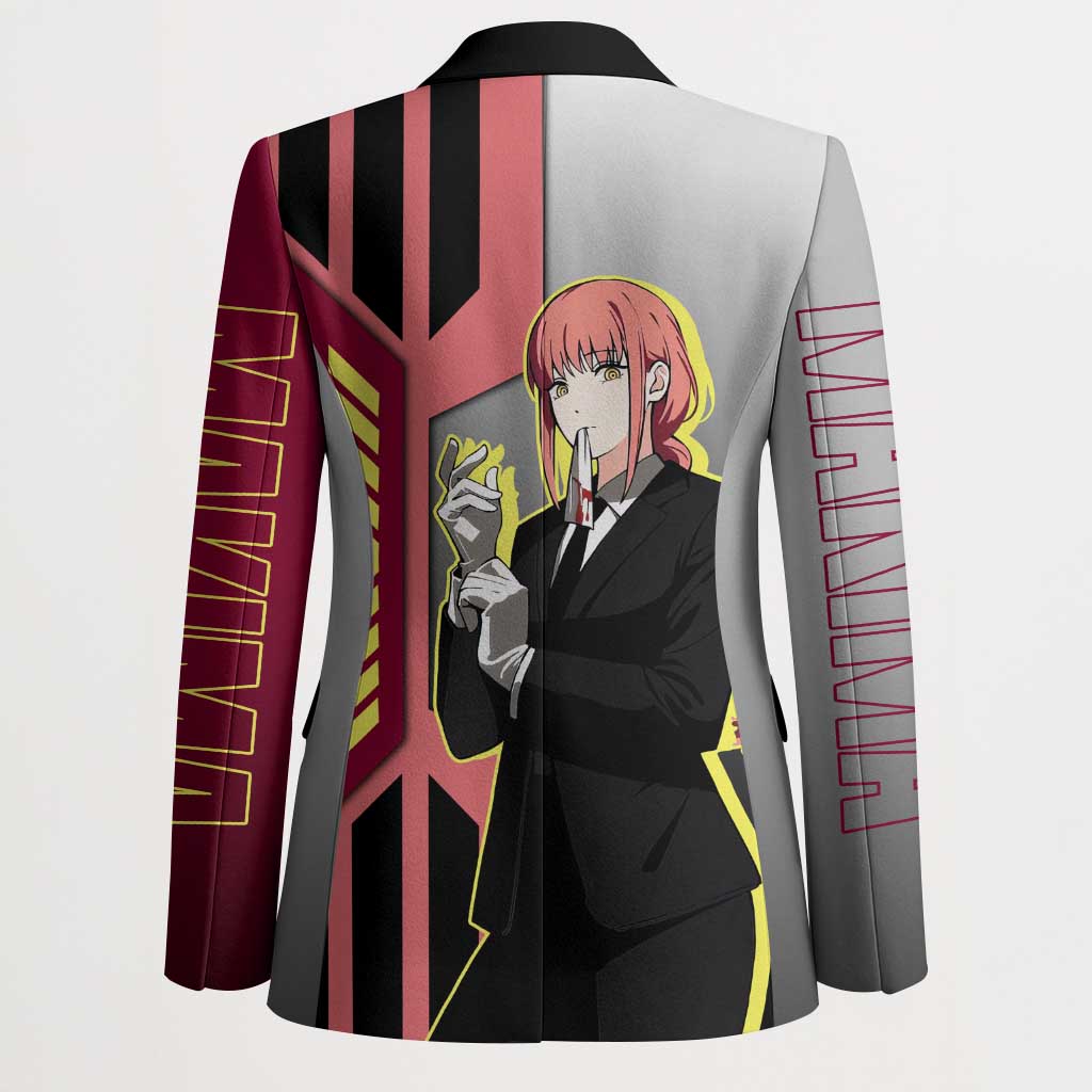 Makima from Chainsaw Man Blazer with Cool Posing and Character Design - The Mazicc