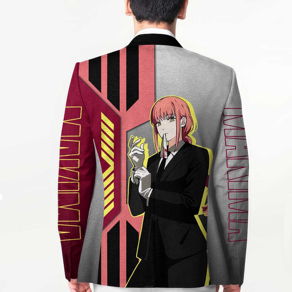 Makima from Chainsaw Man Blazer with Cool Posing and Character Design - The Mazicc