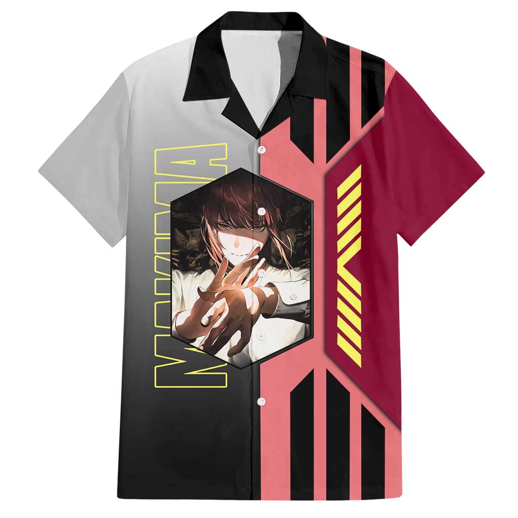 Makima from Chainsaw Man Hawaiian Shirt with Cool Posing and Character Design - The Mazicc