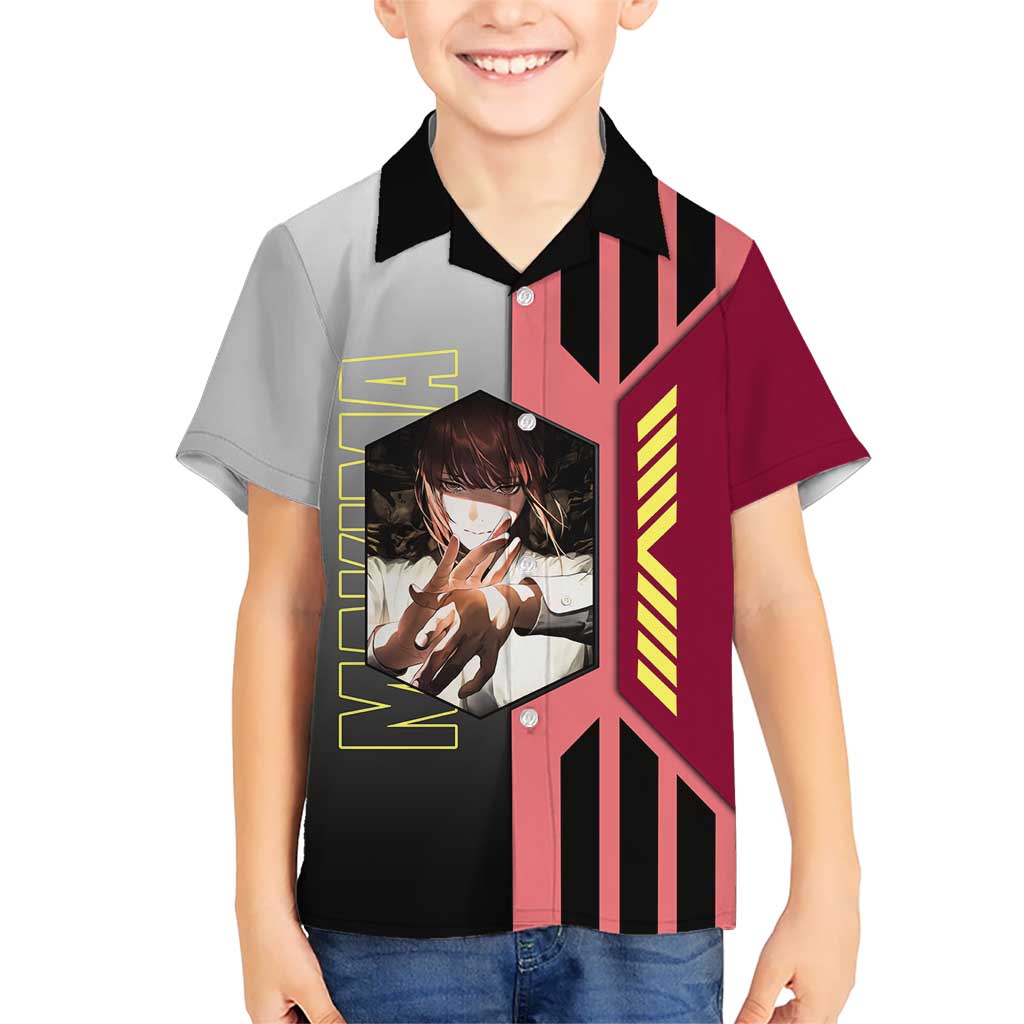 Makima from Chainsaw Man Hawaiian Shirt with Cool Posing and Character Design - The Mazicc