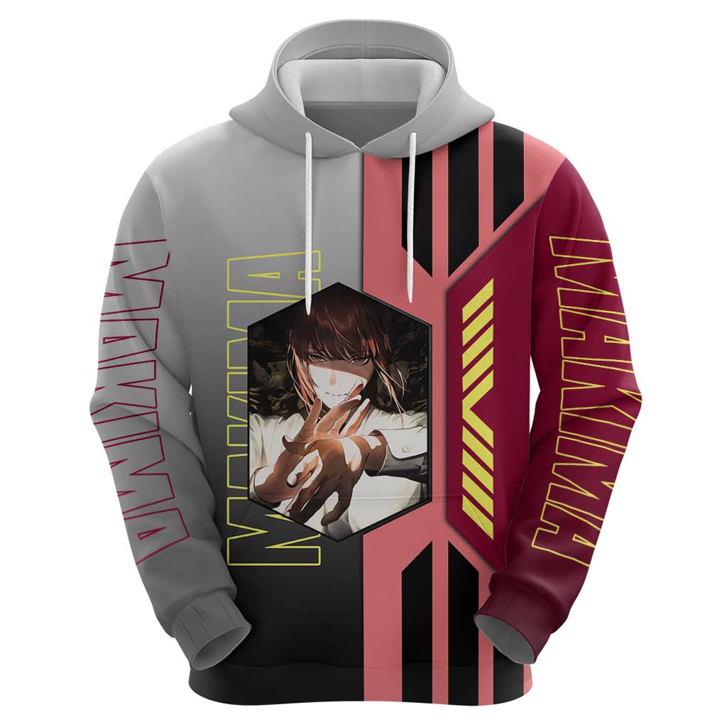 Makima from Chainsaw Man Hoodie with Cool Posing and Character Design - The Mazicc