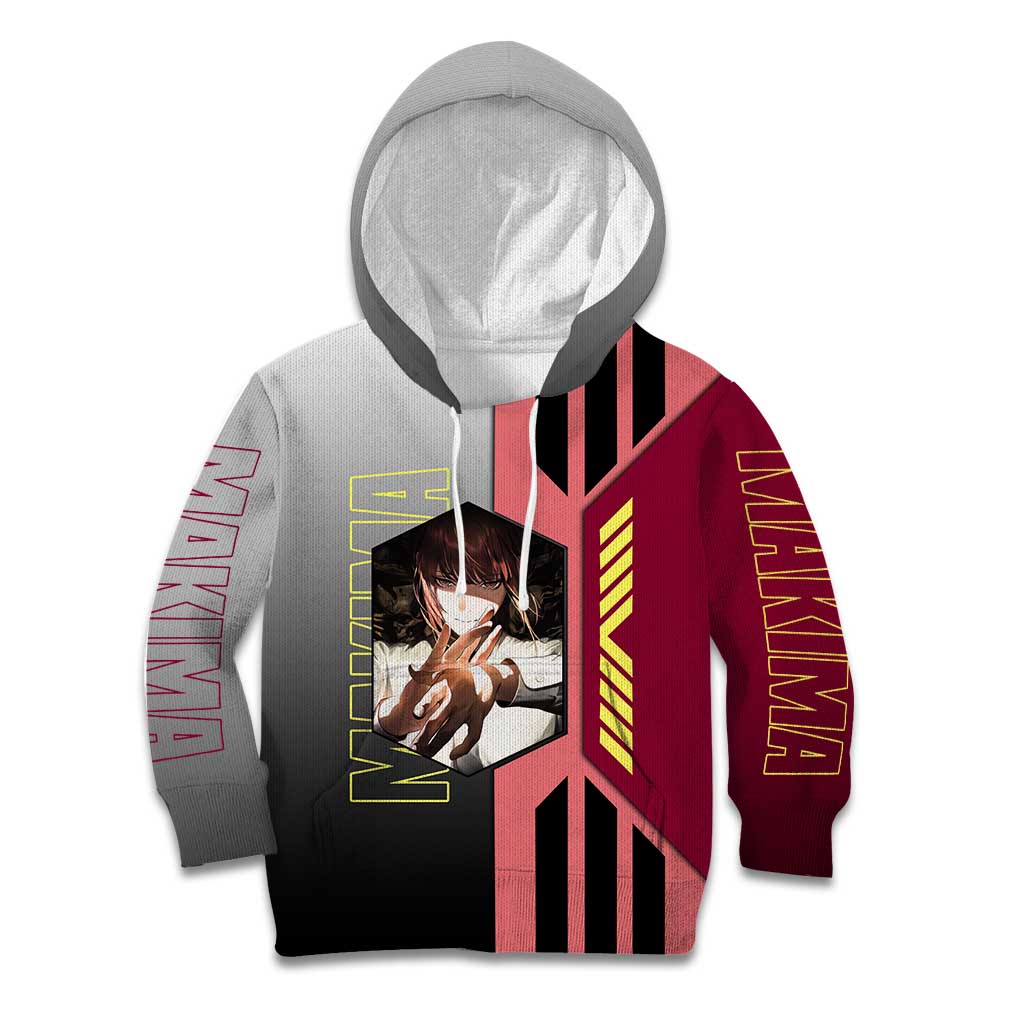 Makima from Chainsaw Man Kid Hoodie with Cool Posing and Character Design - The Mazicc