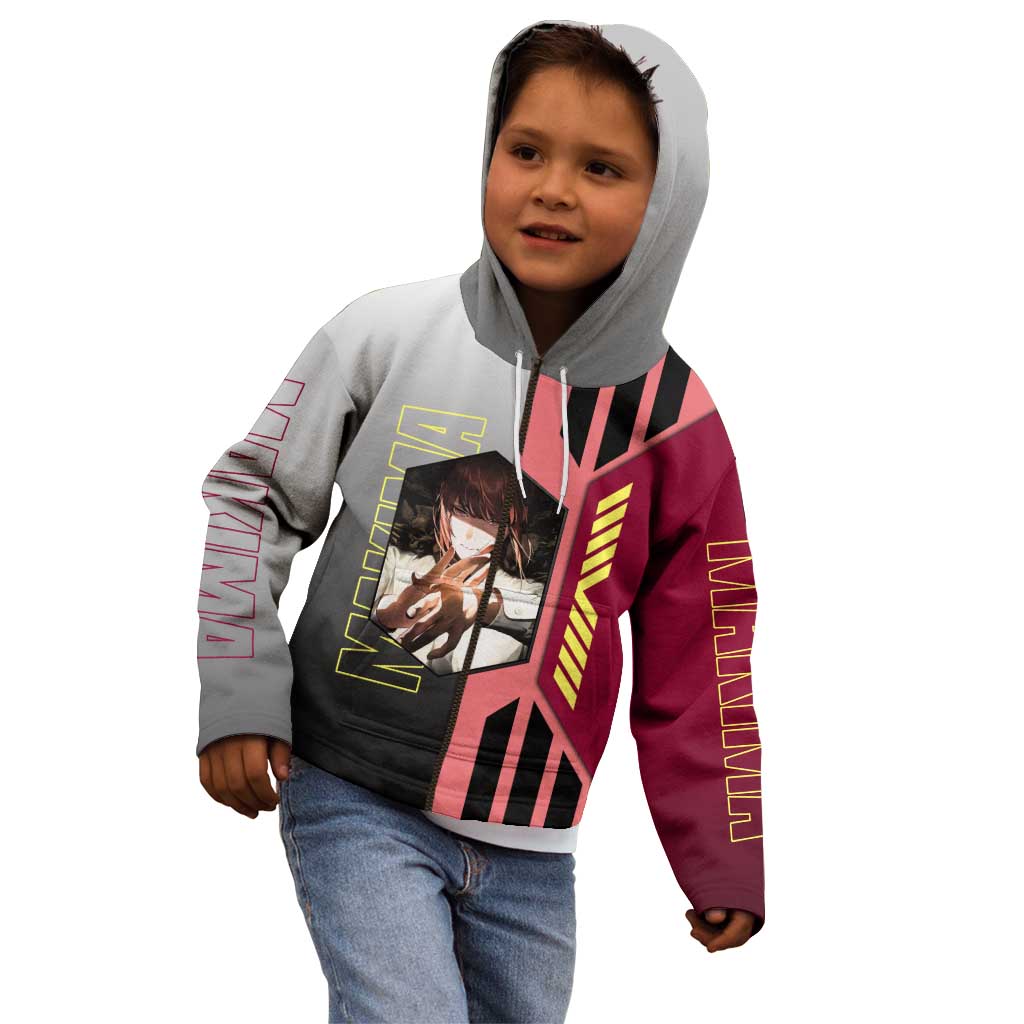Makima from Chainsaw Man Kid Hoodie with Cool Posing and Character Design - The Mazicc